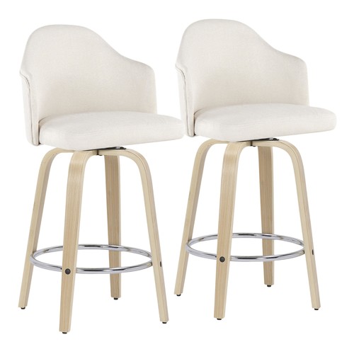 Ahoy 26" Fixed-height Counter Stool - Set Of 2